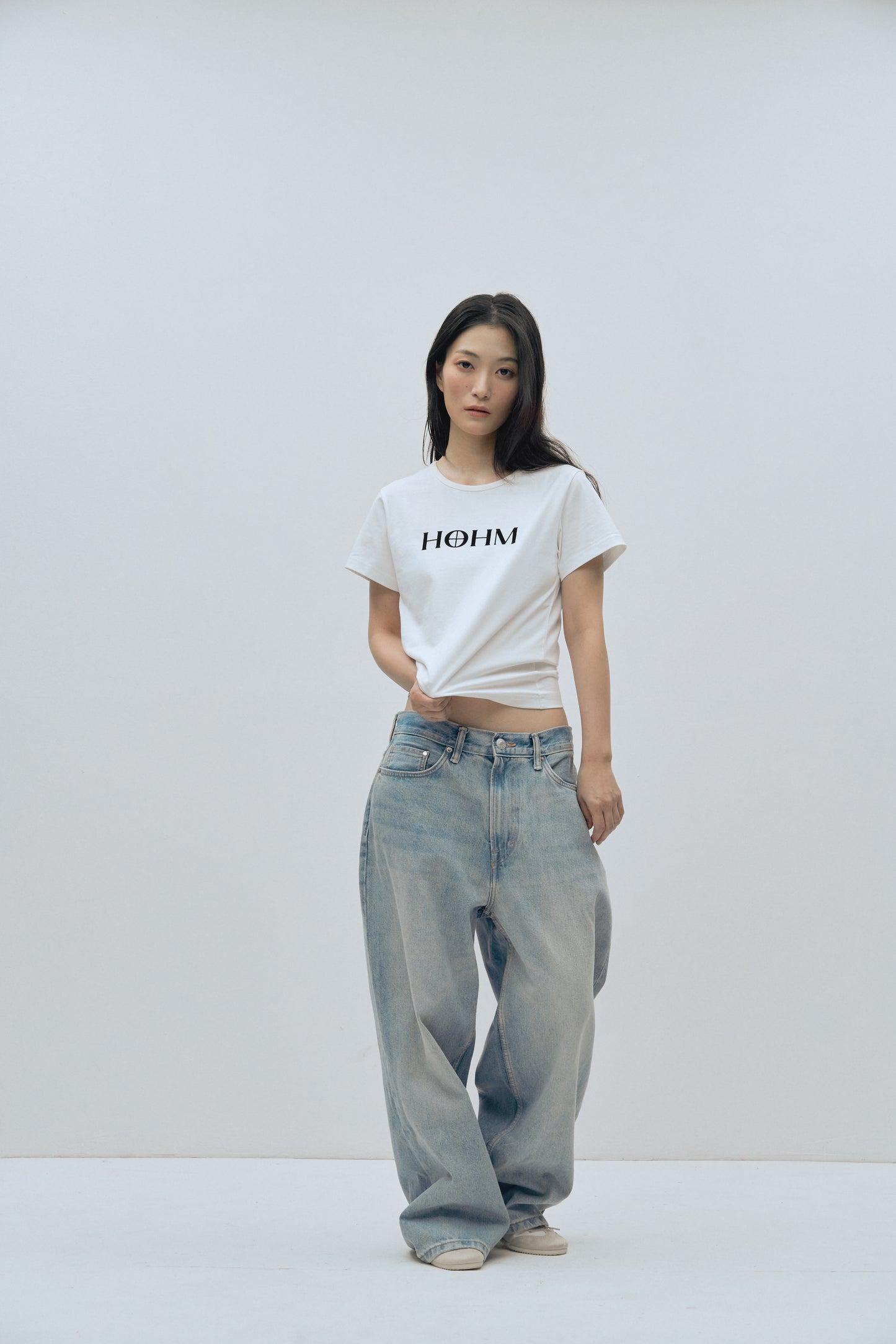 The Baby Tee in White