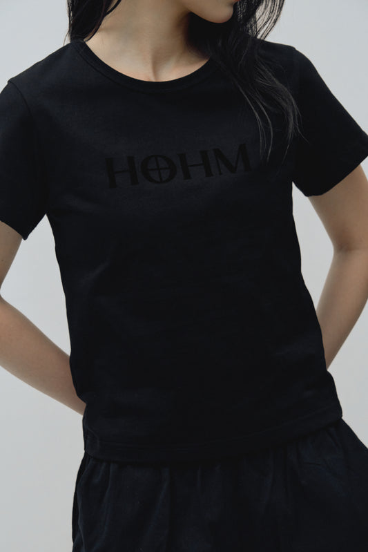 The Baby Tee in Black