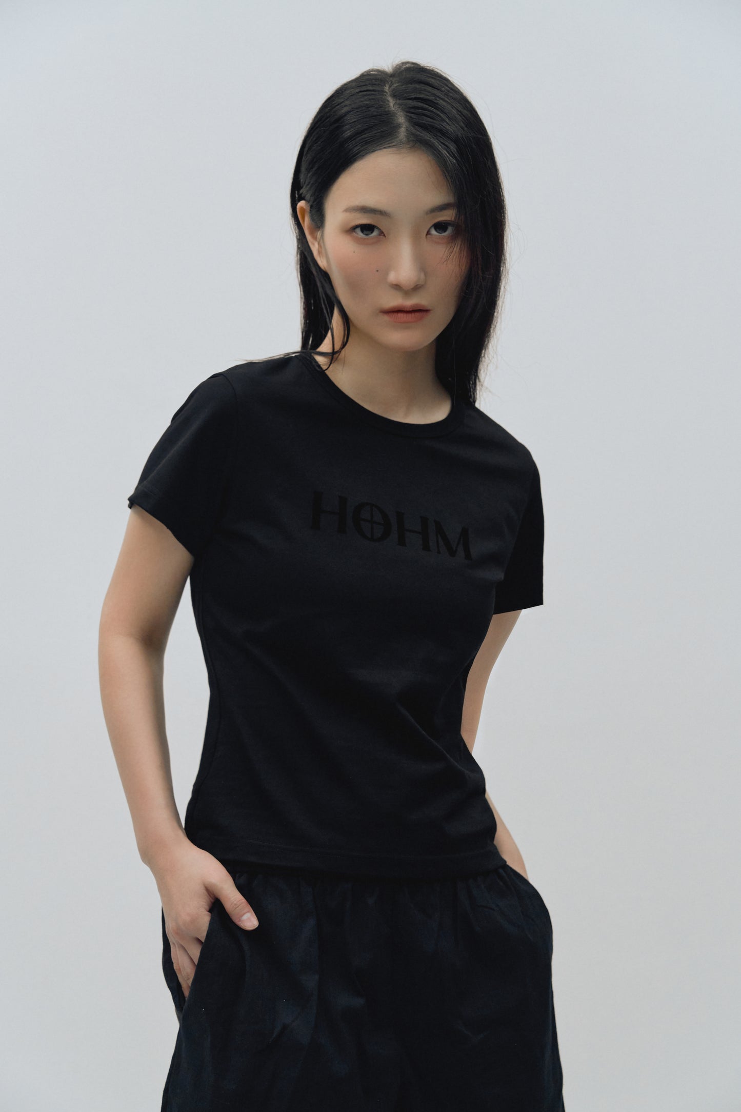 The Baby Tee in Black
