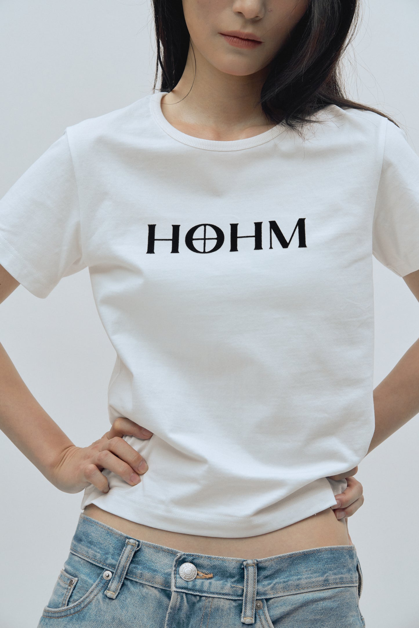 The Baby Tee in White