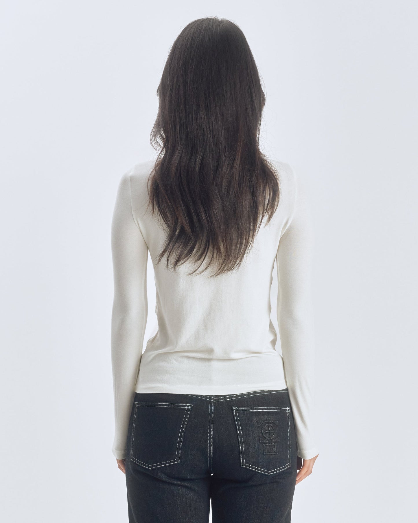 The Knights Turtleneck in White